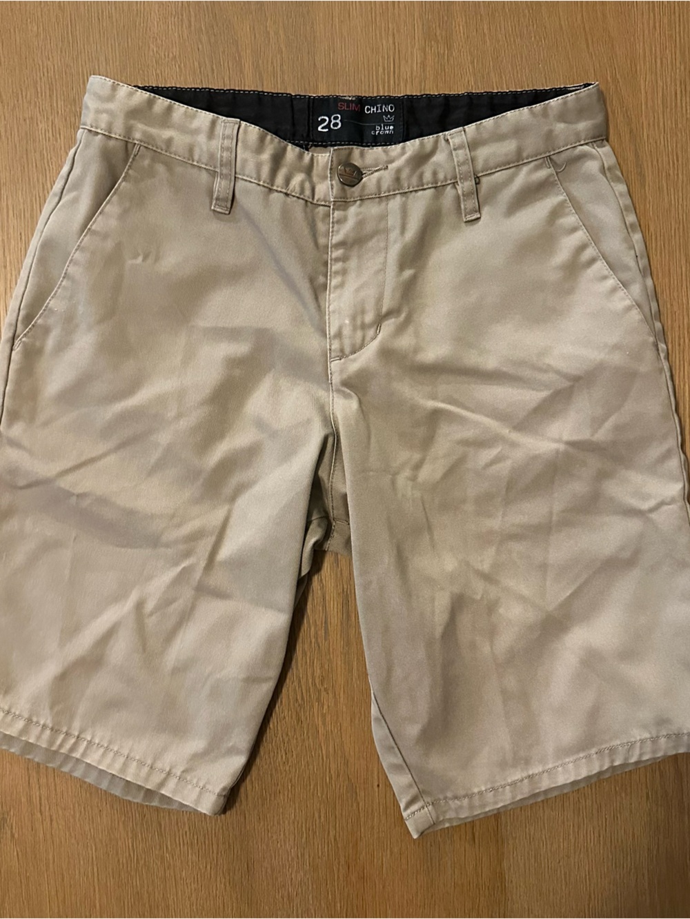 Slim Chino Men’s Shorts - Khaki